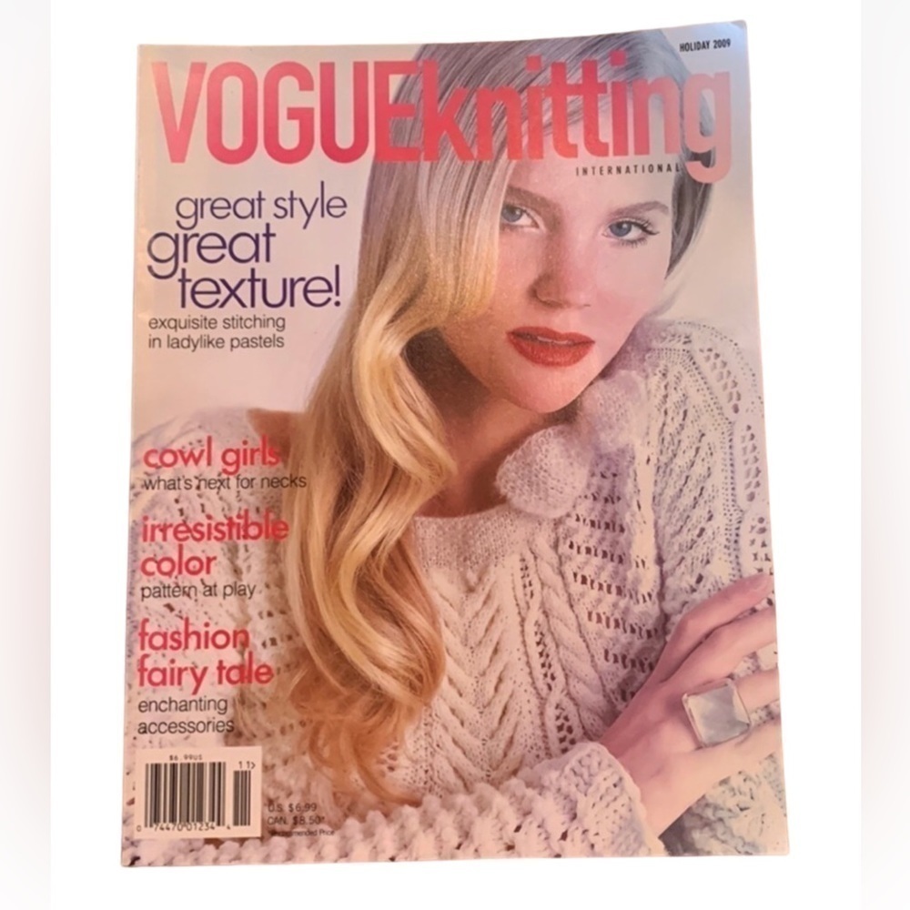 Vogue Knitting International magazine Holiday 2009